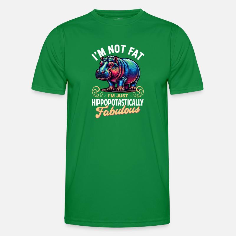 Hippopotame T-shirt sport Homme