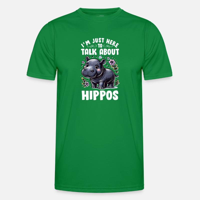 Hippopotame T-shirt sport Homme