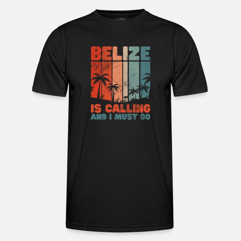 Belize Männer Funktions-T-Shirt