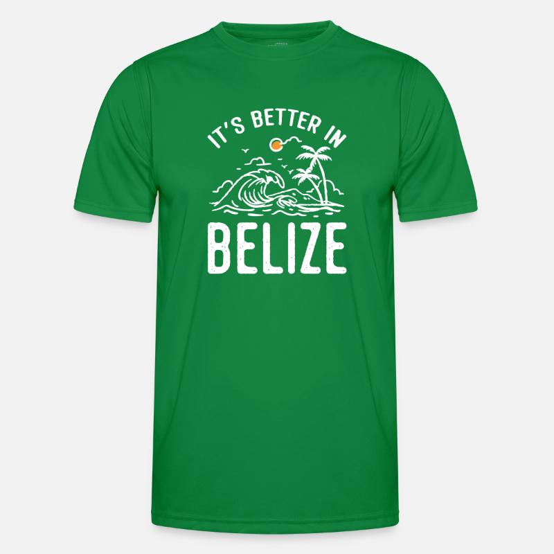 Belize Latino Belizer Belizerin Maya Geschenk Männer Funktions-T-Shirt