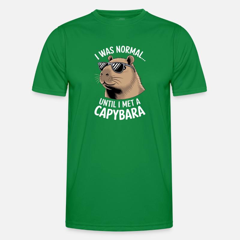 Capybara Männer Funktions-T-Shirt
