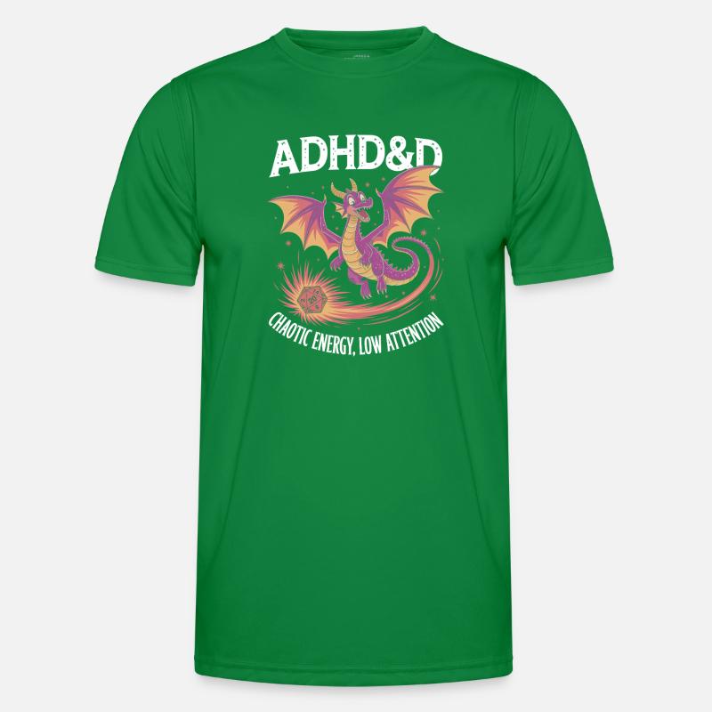Adhs RPG Männer Funktions-T-Shirt