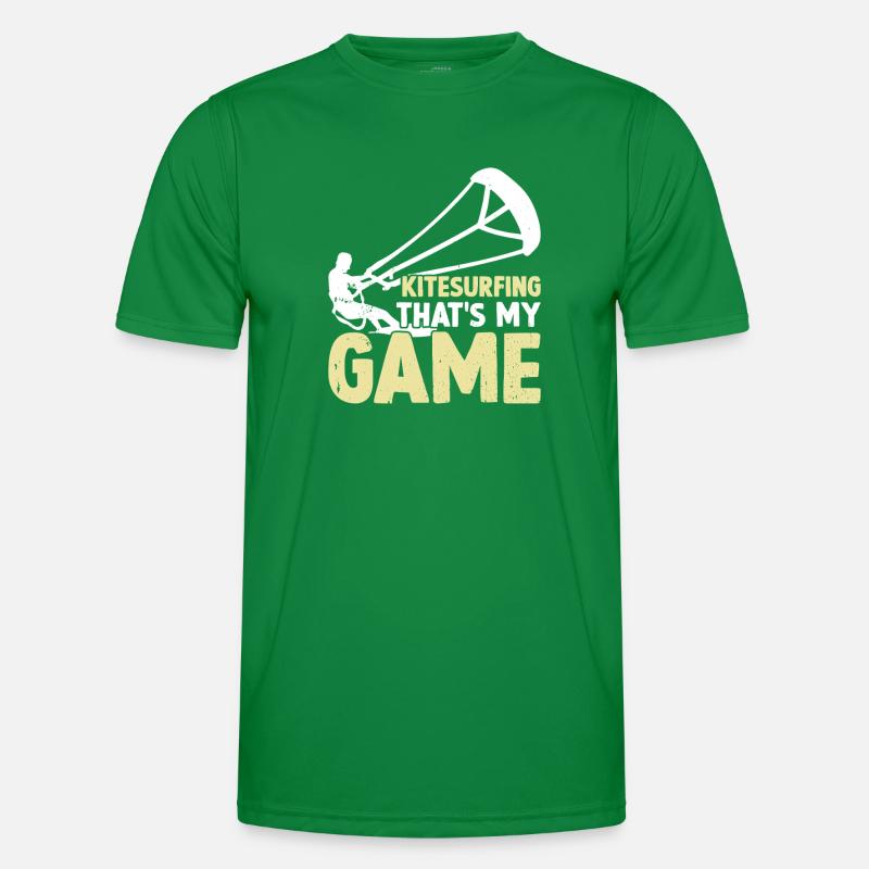 Le kitesurf c’est mon jeu - Kiteboarding T-shirt sport Homme