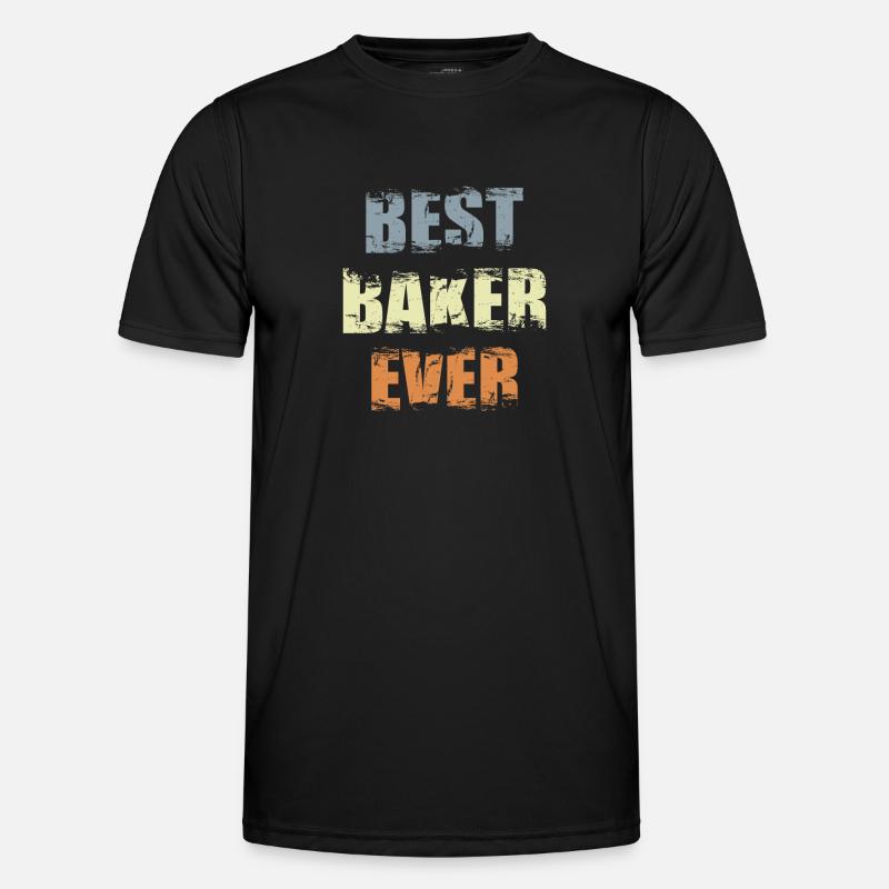 Best Baker - Men's Functional T-Shirt - black