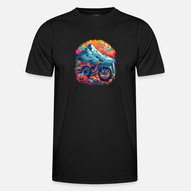VTT Retrowave T-shirt sport Homme