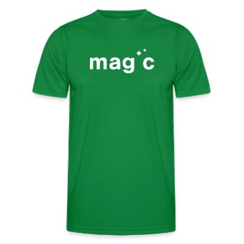 Magic - Men's Functional T-Shirt - kelly green - Front - AI Model Male 178 dark (178cm)
