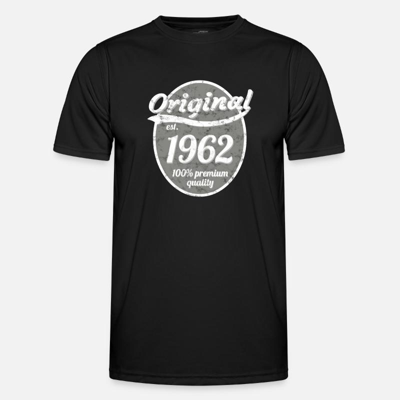 1962 - Men's Functional T-Shirt - black