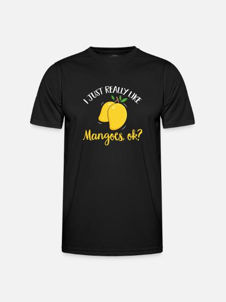 Mango Fruit Mango - Men's Functional T-Shirt - black