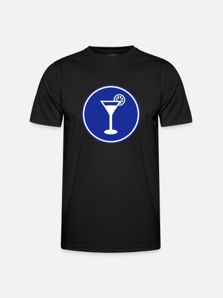 Tequilla alcohol - Men's Functional T-Shirt - black