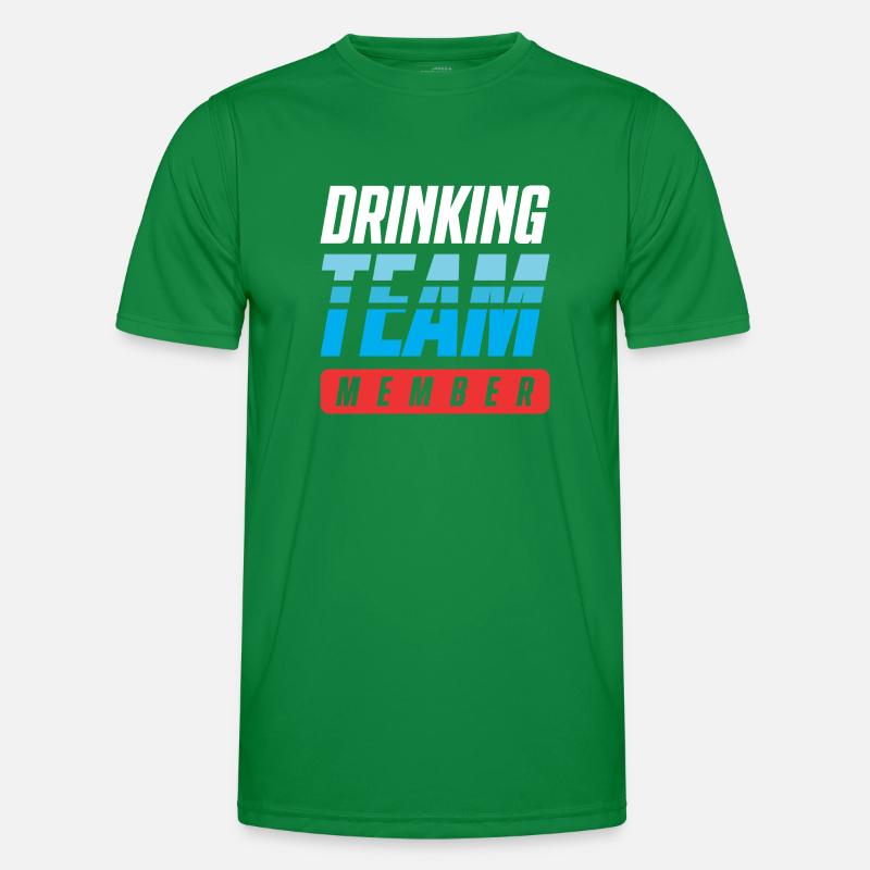 Équipe de consommation d’alcool T-shirt sport Homme