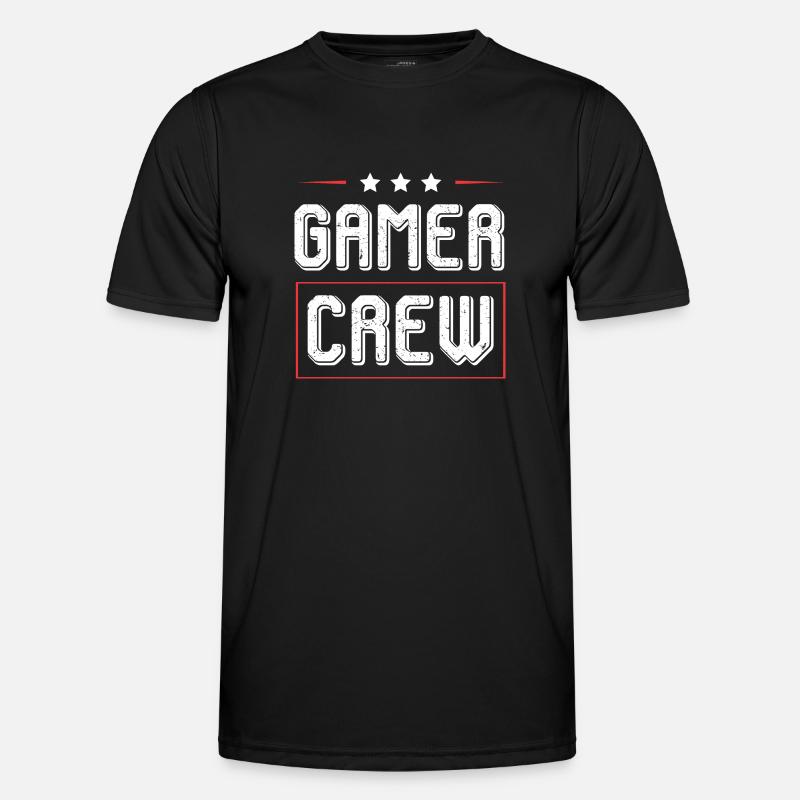 Gamer Crew - Men's Functional T-Shirt - black