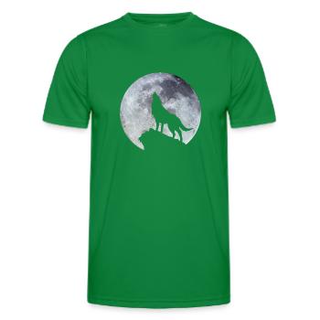 guidés - Men's Functional T-Shirt - kelly green - Front - AI Model Male 178 dark (178cm)