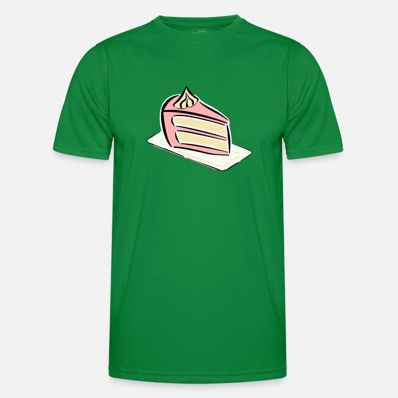 Torte Kuchen Sahnetorte Sahne Backen Geschenkideen Männer Funktions-T-Shirt