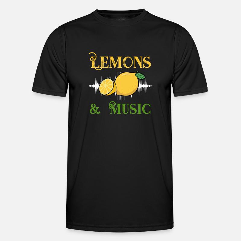 Limonade estivale aux agrumes et citrons T-shirt sport Homme