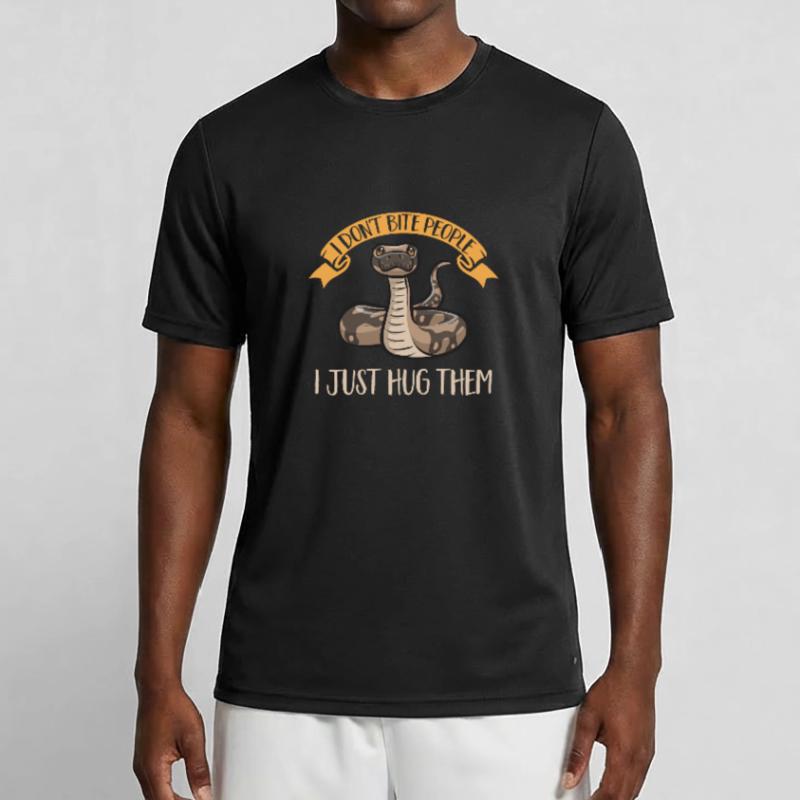 Ball Python Schlange Königspython Männer Funktions-T-Shirt