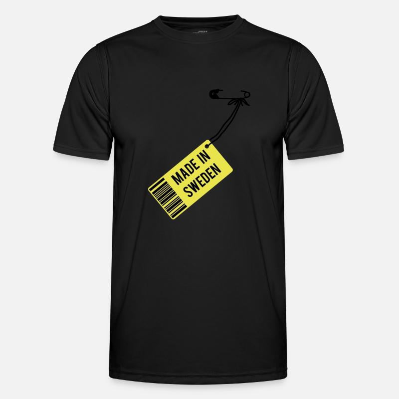 Made in Sweden Männer Funktions-T-Shirt