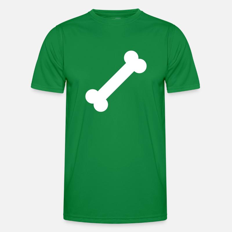 Hundeknochen Knochen Männer Funktions-T-Shirt