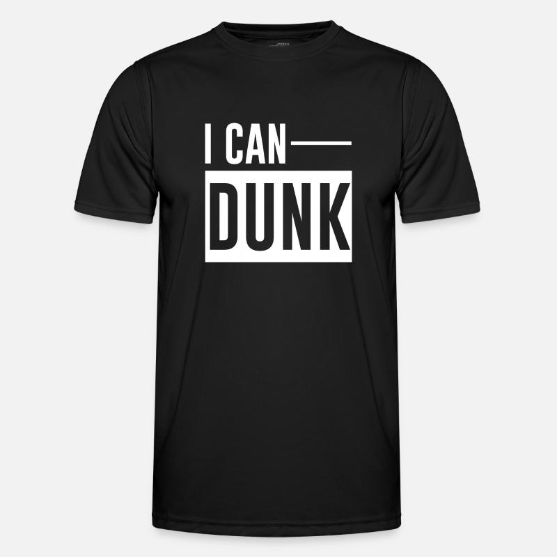 I Can Dunk 4 - Men's Functional T-Shirt - black