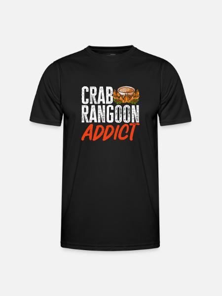 Krabben Rangoon Crab Rangoon - Men's Functional T-Shirt - black