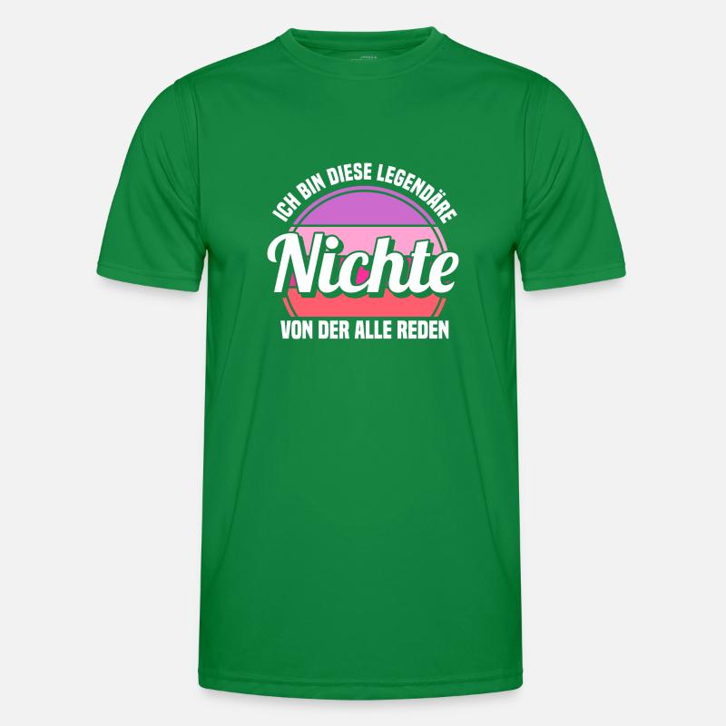 Nichte Männer Funktions-T-Shirt