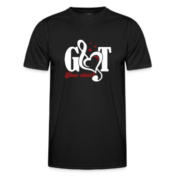 Show Choir Got Show Choir - Men's Functional T-Shirt - black - Front - AI Model Male 178 dark (178cm)