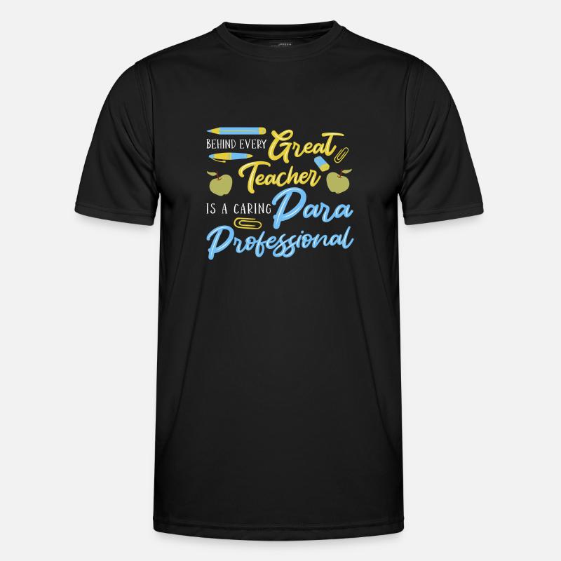Paraprofessional - Men's Functional T-Shirt - black