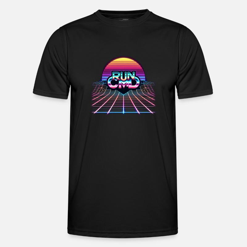 Run Cmd 45 - Men's Functional T-Shirt - black