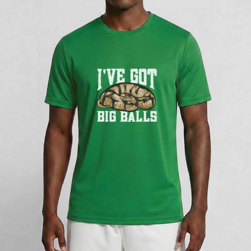 Ball Python Snake King Python T-shirt sport Homme