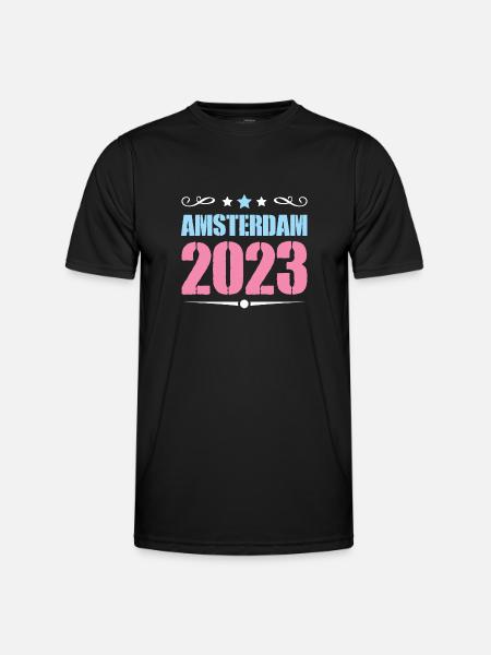Amsterdam 2023 - Men's Functional T-Shirt - black
