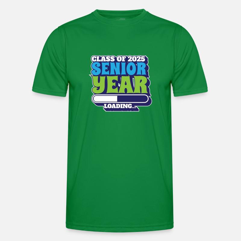 Class Of 2025 Senior Year Loading Future High Männer Funktions-T-Shirt