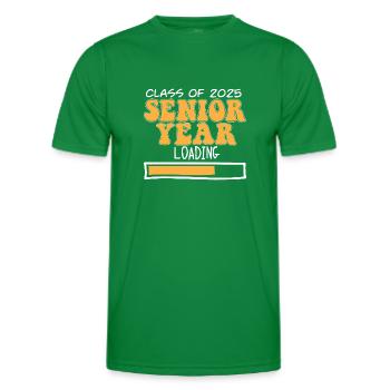 Class Of 2025 Senior Year Loading Future High - Men's Functional T-Shirt - kelly green - Front - AI Model Male 178 dark (178cm)