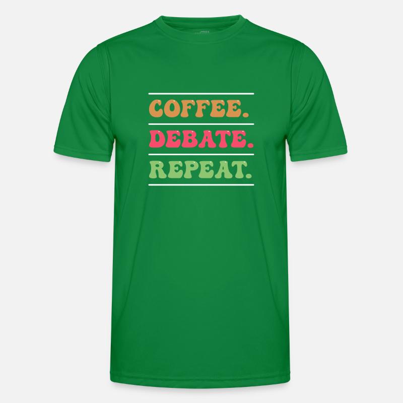 Debating Debate Arguing Men's Functional T-Shirt