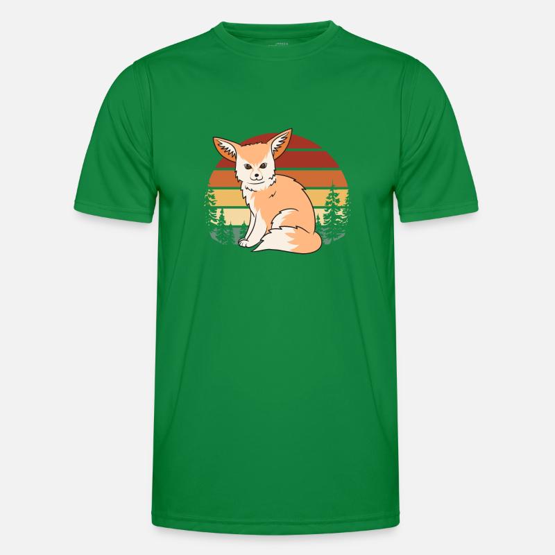 Fennek Fuchs Fennec Fox Wüstenfuchs Männer Funktions-T-Shirt