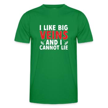 Phlebotomie Blutabnahme Blut Krankenschwester - Männer Funktions-T-Shirt - Kelly Green - Vorne - AI Model Male 178 dark (178cm)
