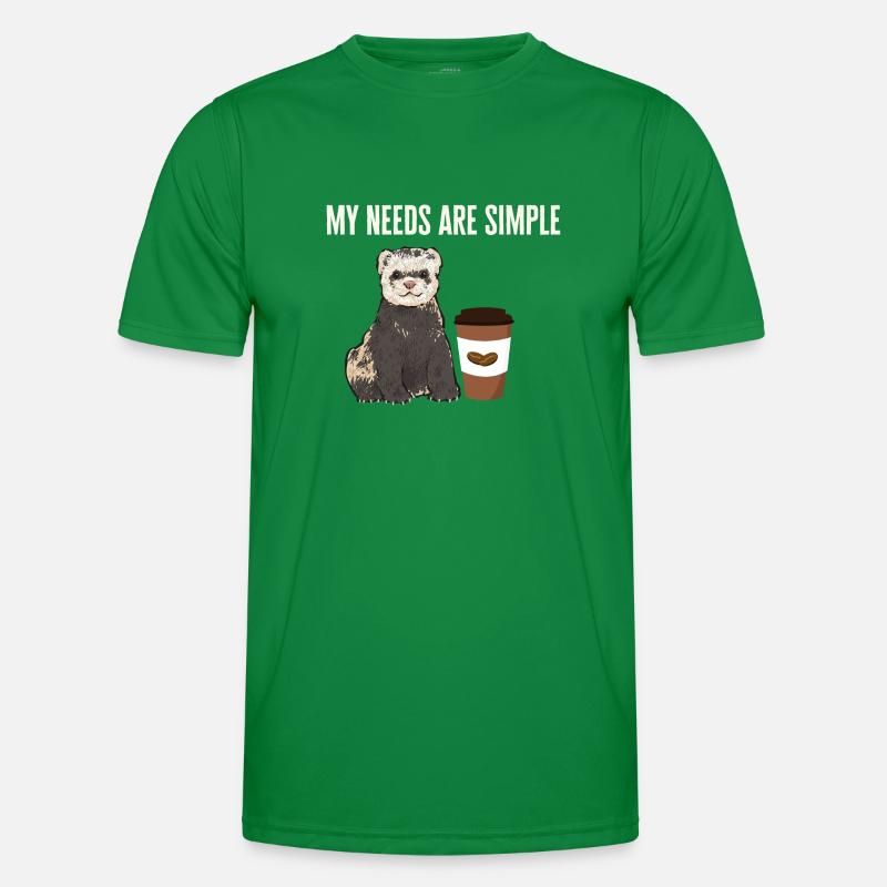 Frettchen Besitzer Frettchen Männer Funktions-T-Shirt