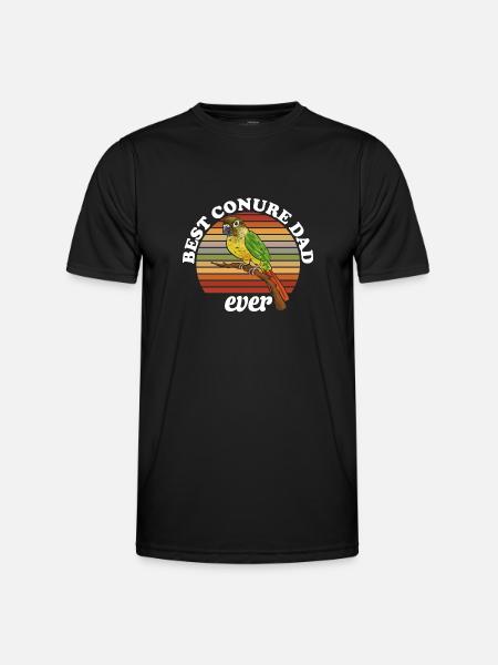 Molina Parakeet Parrot Bird Parakeet - Men's Functional T-Shirt - black
