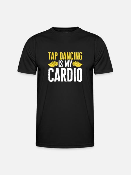 Stepptanzlehrer Stepptänzer Stepptanz - Männer Funktions-T-Shirt - Schwarz