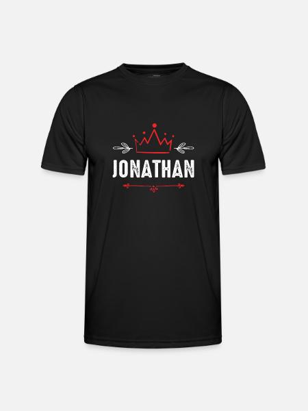 Jonathan - Men's Functional T-Shirt - black