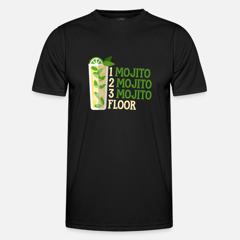 One Mojito Two Mojito Three Mojito Floor 2 Männer Funktions-T-Shirt