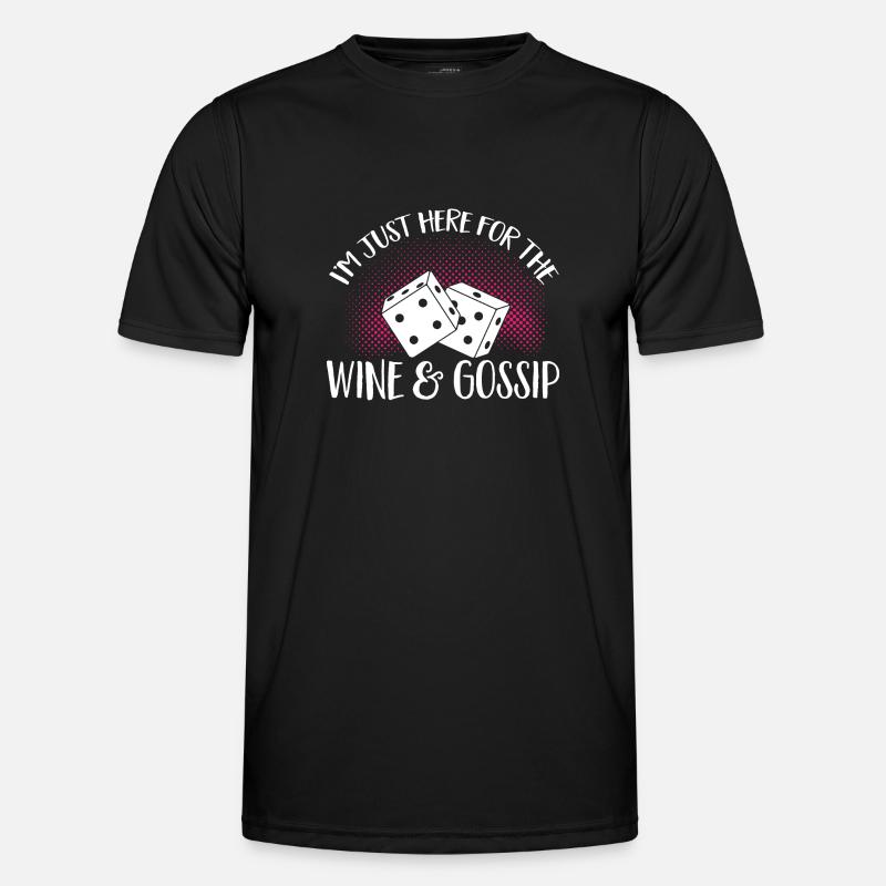 Bunco Dice Game - Men's Functional T-Shirt - black