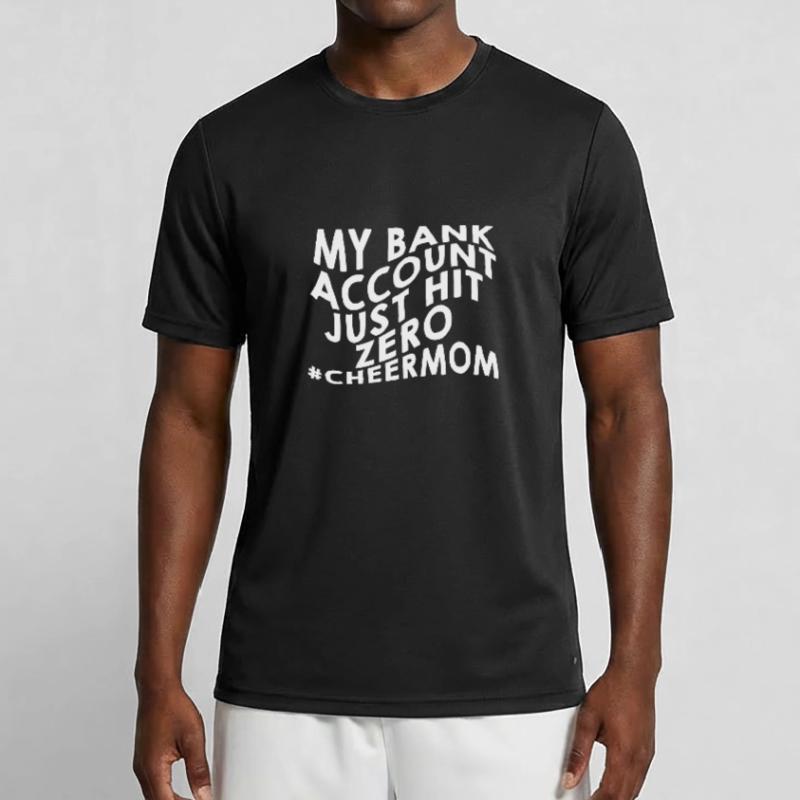 Mon compte bancaire vient d’atteindre zéro 2 T-shirt sport Homme