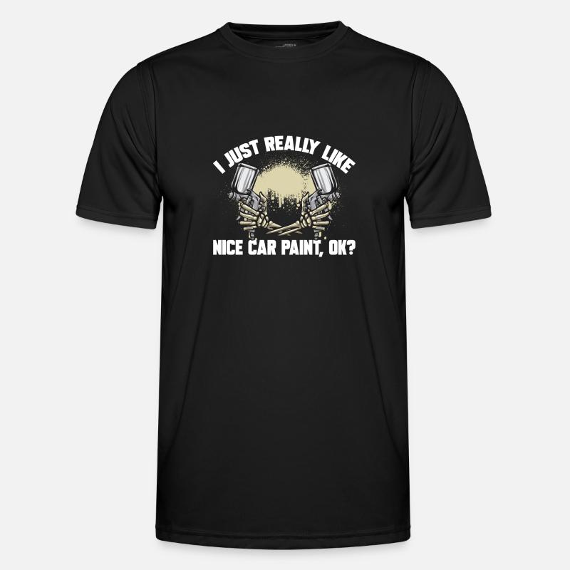 Body Painter Car Painter Painter - Men's Functional T-Shirt - black