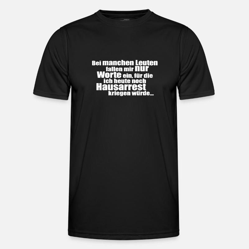 Some people ... - Men's Functional T-Shirt - black