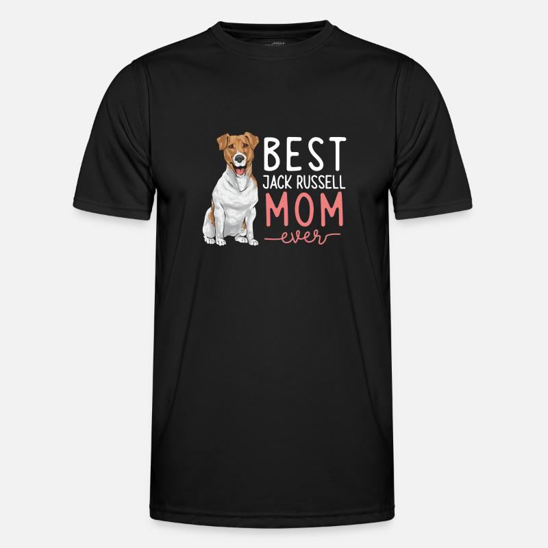 Jack Russell Terrier - Men's Functional T-Shirt - black