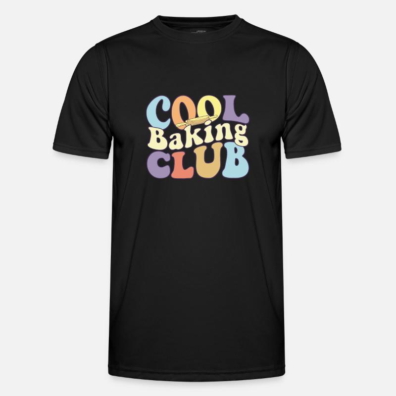 Cool Baking Club Baker Team Pastry Chef Squad Männer Funktions-T-Shirt