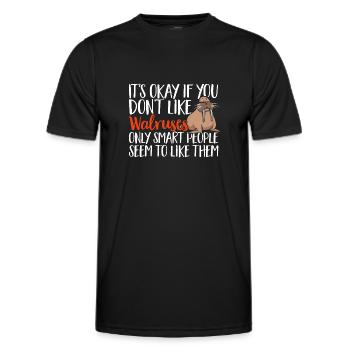 Morse - T-shirt sport Homme - noir - Devant - AI Model Male 178 dark (178cm)