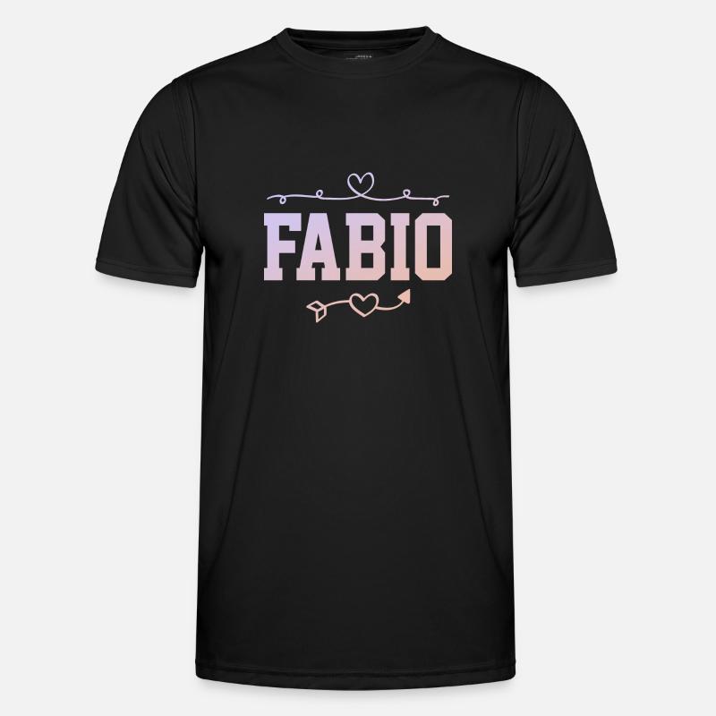 Fabio - Men's Functional T-Shirt - black