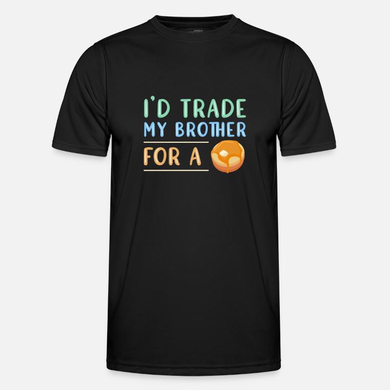 Pfannkuchen Männer Funktions-T-Shirt