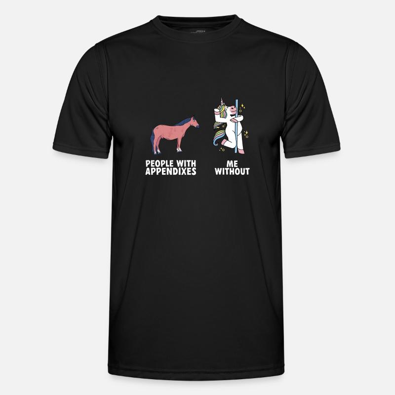 Appendectomy Appendicitis - Men's Functional T-Shirt - black