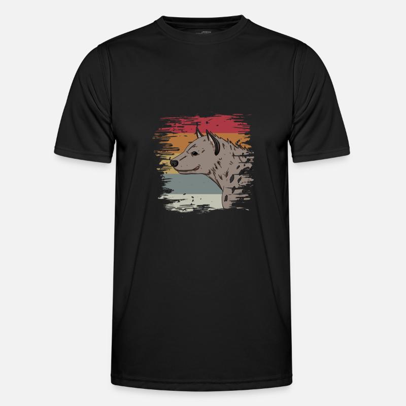 Hyäne Männer Funktions-T-Shirt